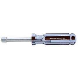 Round Solid Nut Driver, 7/16 x 4-In.