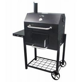 Deluxe Charcoal Cart Grill, 411-Sq. In. Cooking Surface,