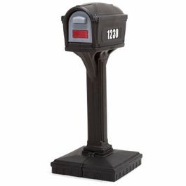 Classic Mailbox, Dig-Free Installation, 21-In. x 21-In. x 50-In.