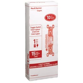 Single Pole Light Almond 15A 120V Grounding Switch - Newport, TN ...
