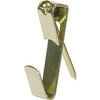 Classic Picture Hanger, Brass Plated, 30-Lb., 6-Pk.