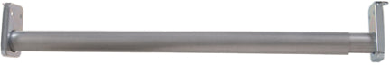 72  TO 120  ZINC PLATED CLOSET ROD ADJ