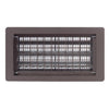 Witten 8 In. x 16 In. Brown Automatic Foundation Ventilator