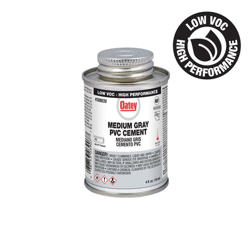 Oatey® Medium Gray PVC Cement