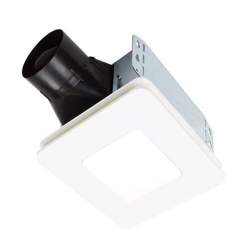 Broan-NuTone® Roomside Series Bathroom Exhaust Fan w/ LED Light, 60 CFM, Energy Star®