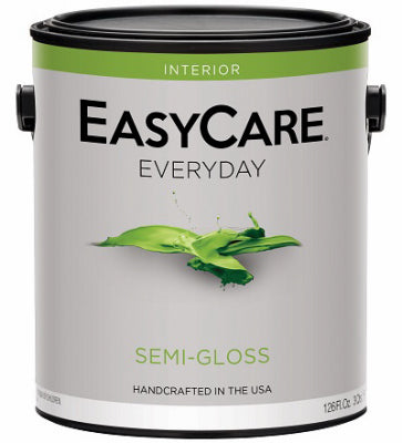 EasyCare Everyday Interior Latex Paint, Medium Base Semi-Gloss, 1 Gallon