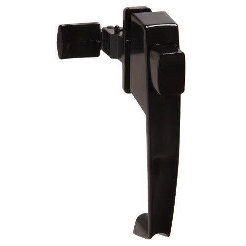 Hillman Hardware Essentials Pushbutton Latch Black 1-1/4