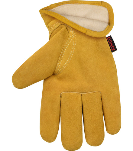 Kinco Leathers Lined Suede Deerskin Driver Gloves